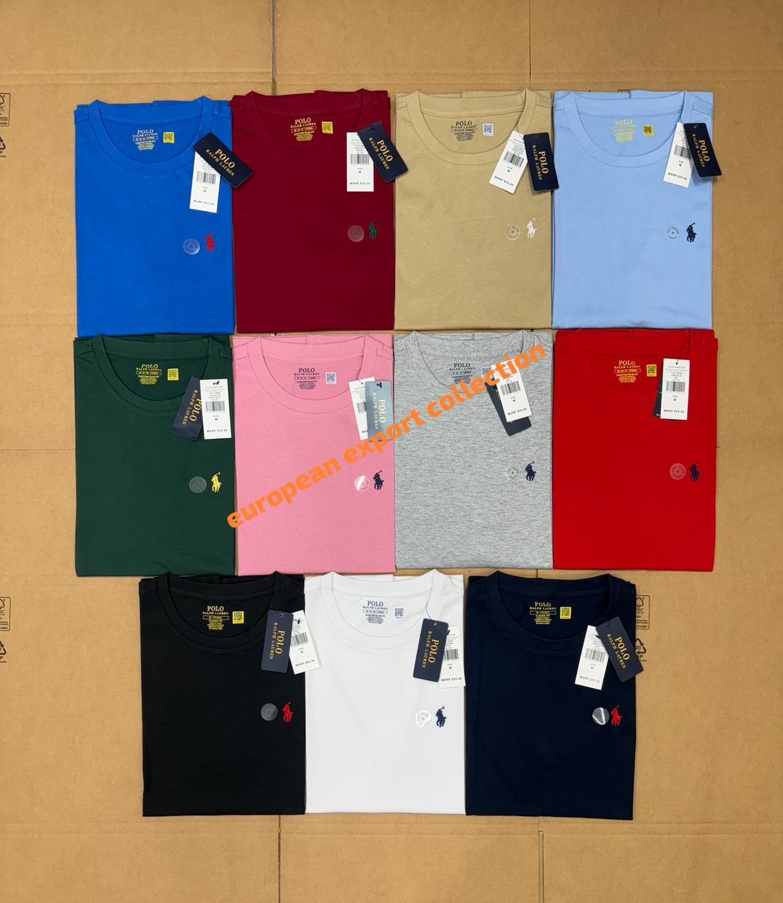 Ralph lauren t-shirt 100% cotton fabrics Wholesale Sipping UK & Europe - Image 3