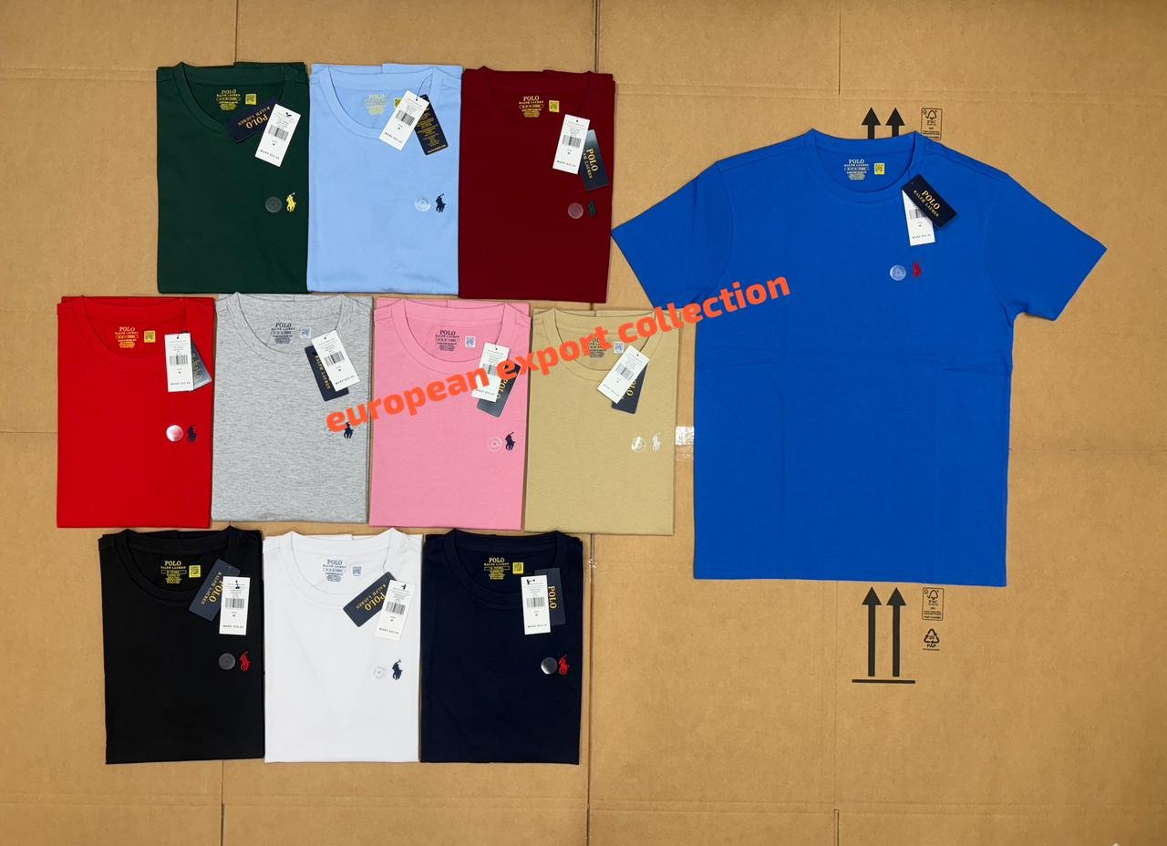 Ralph lauren t-shirt 100% cotton fabrics Wholesale Sipping UK & Europe