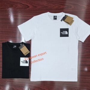 North face t-shirt small logo print 100% Cotton fabrics only for wholesale